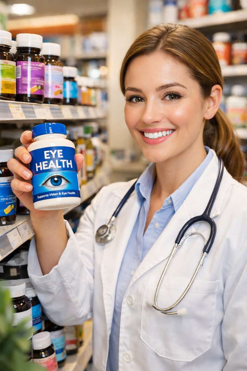 Natural eye supplements, improve vision, reduce eye strain, retinal protection